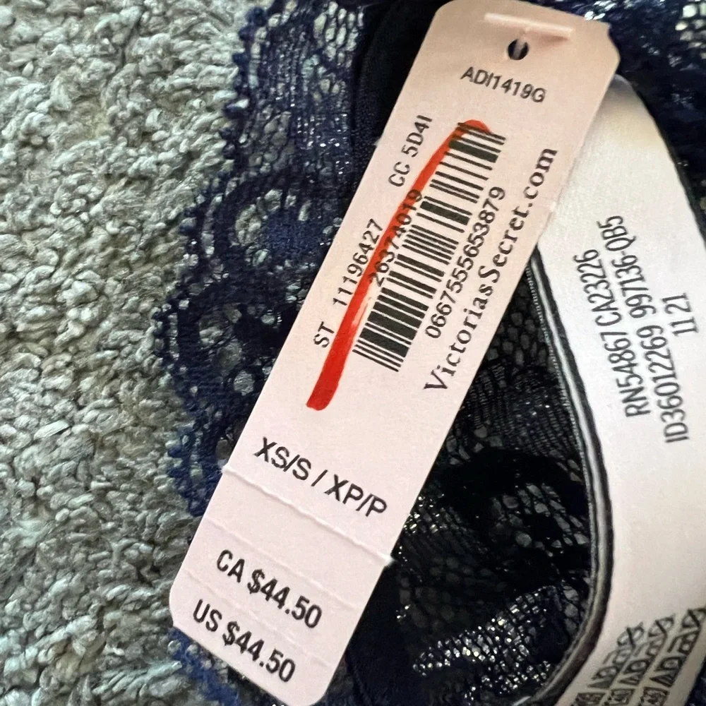 Victoria's Secret Very Sexy Starstruck Garter Belt size XS/S/